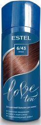 Оттеночный бальзам для волос ESTEL LOVE т.6/43 Коньяк